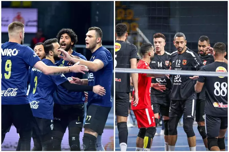 قبل صدام القمة.. موقف الأهلي والزمالك في دوري الطائرة 